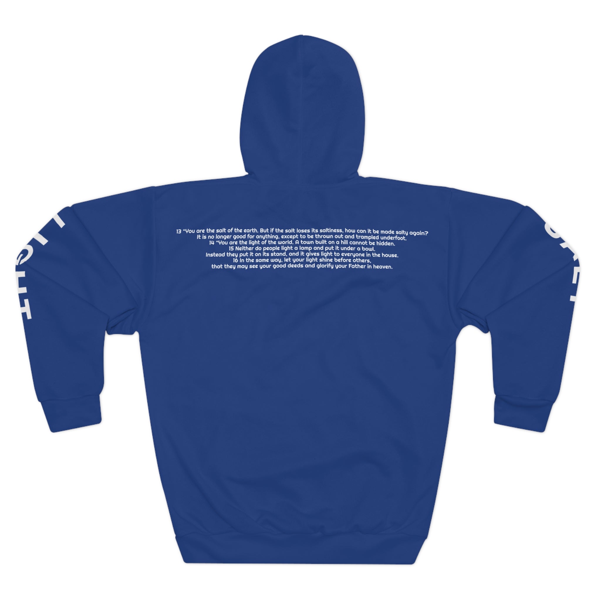 Salt and Light Unisex Pullover Hoodie - Blue