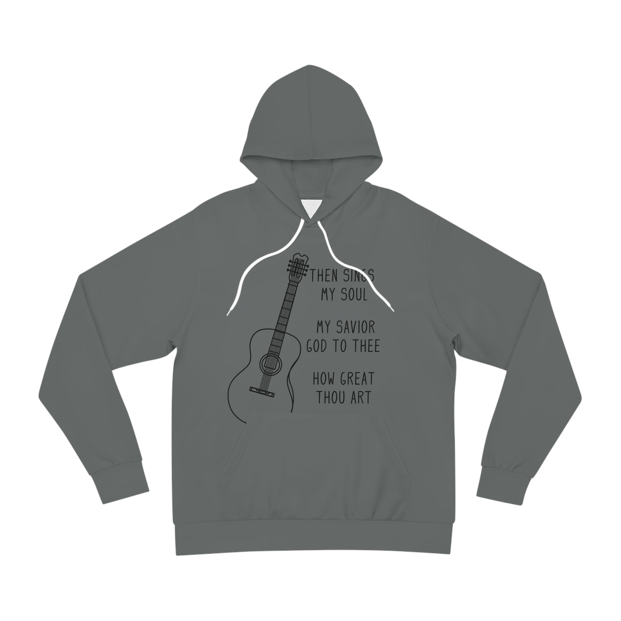 Then Sings My Soul - Unisex Fashion Hoodie (Gray)