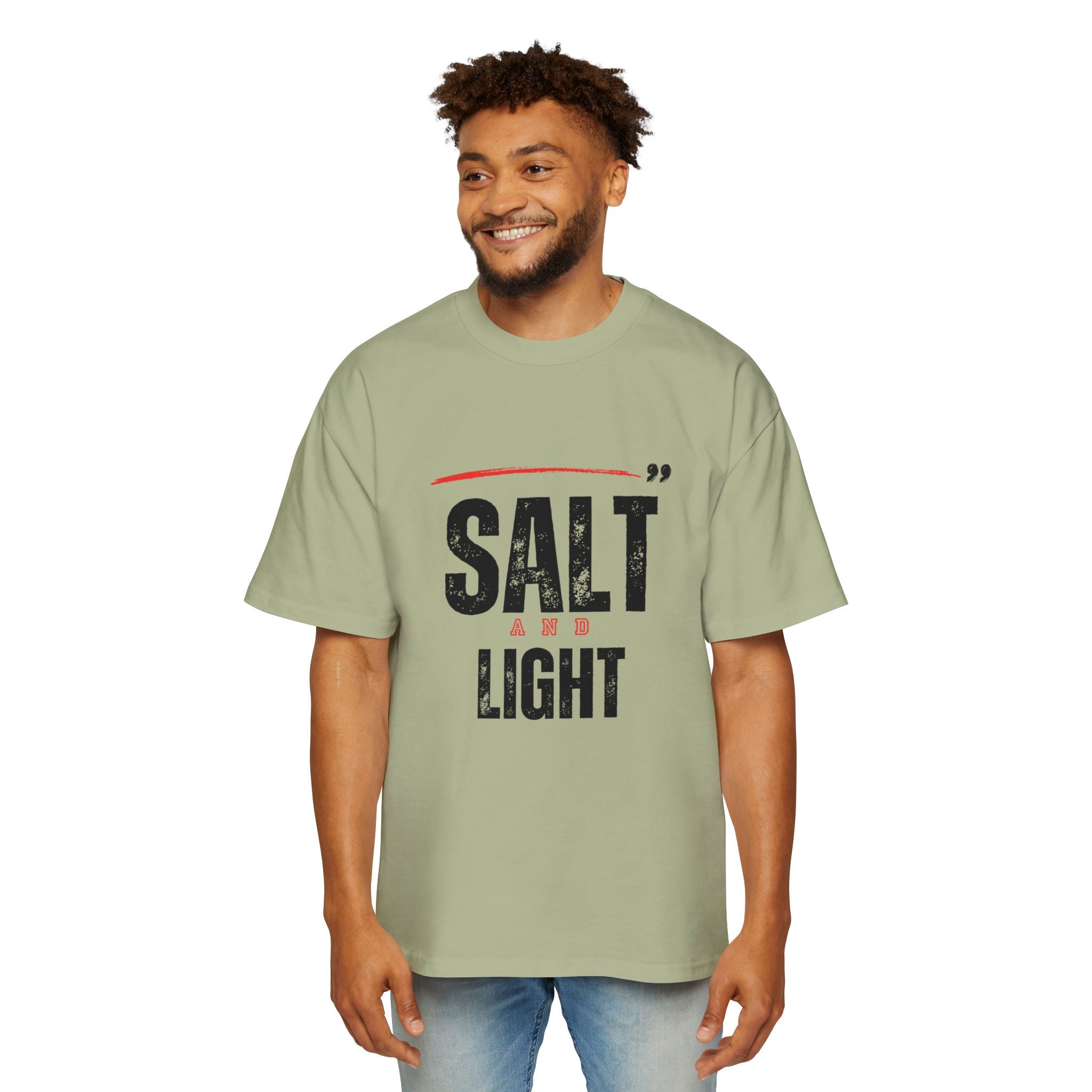 Salt and Light Heavy Oversized Tee
