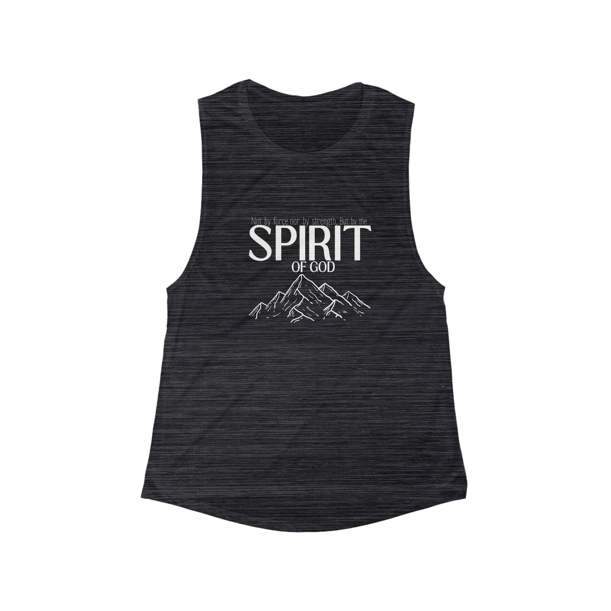 But By the Spirit of God Women's Muscle Tank