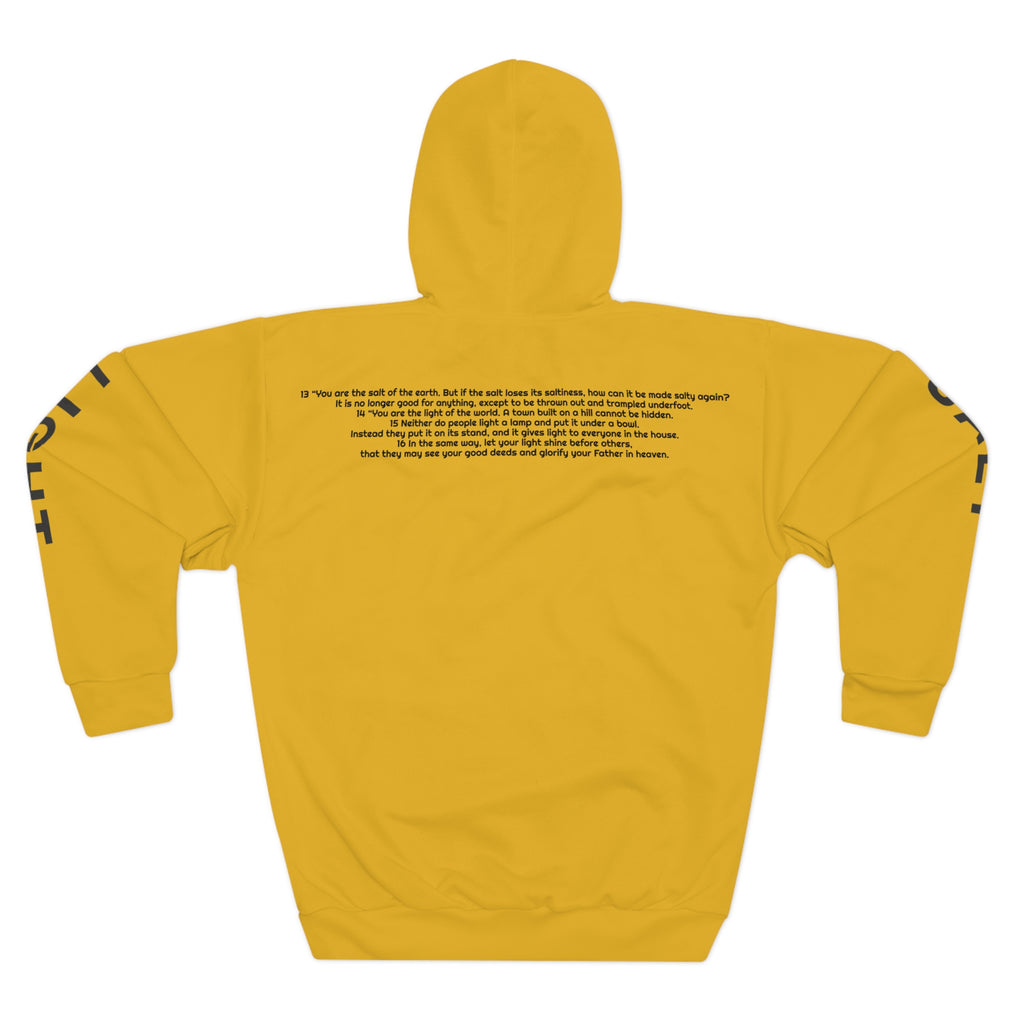 Salt and Light Unisex Pullover Hoodie - Mustard