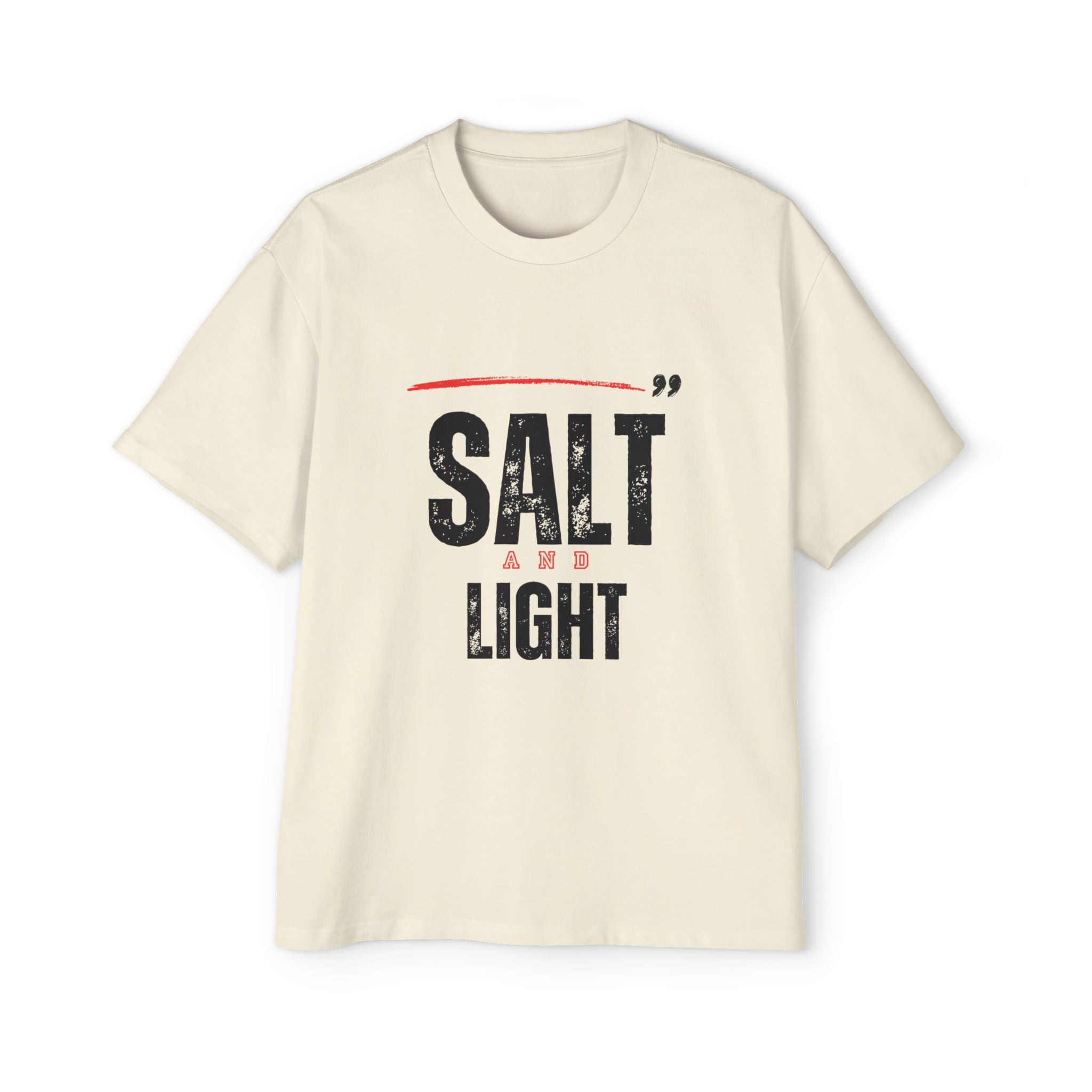 Salt and Light Heavy Oversized Tee
