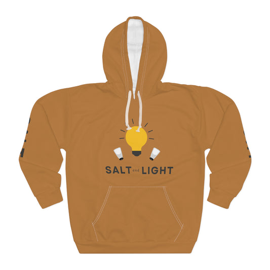 Salt and Light Unisex Pullover Hoodie - Copper