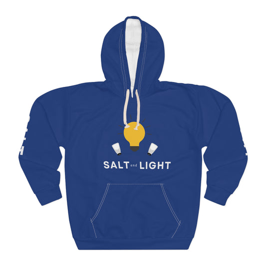 Salt and Light Unisex Pullover Hoodie - Blue