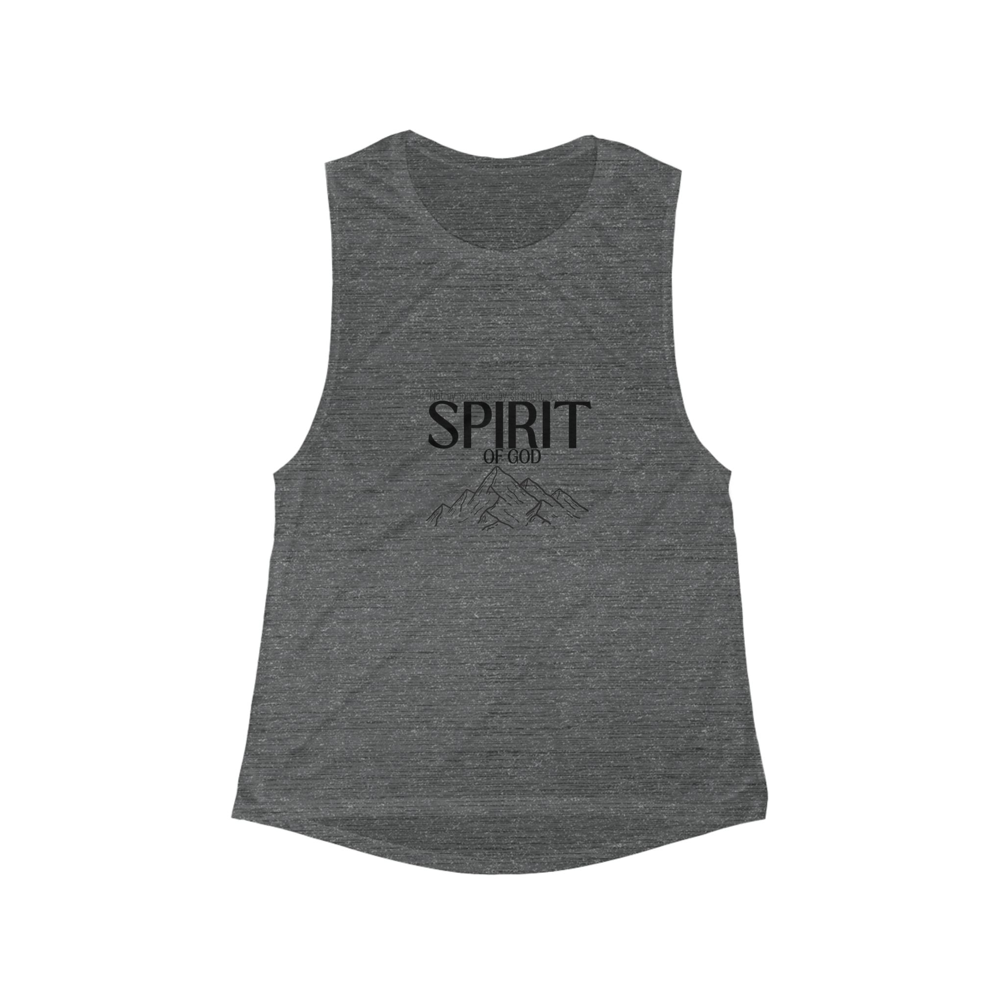 But By the Spirit of God Women's Muscle Tank
