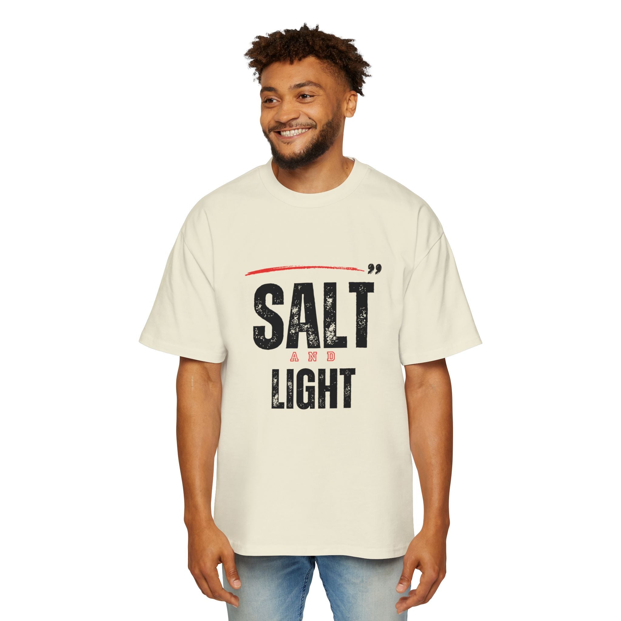 Salt and Light Heavy Oversized Tee