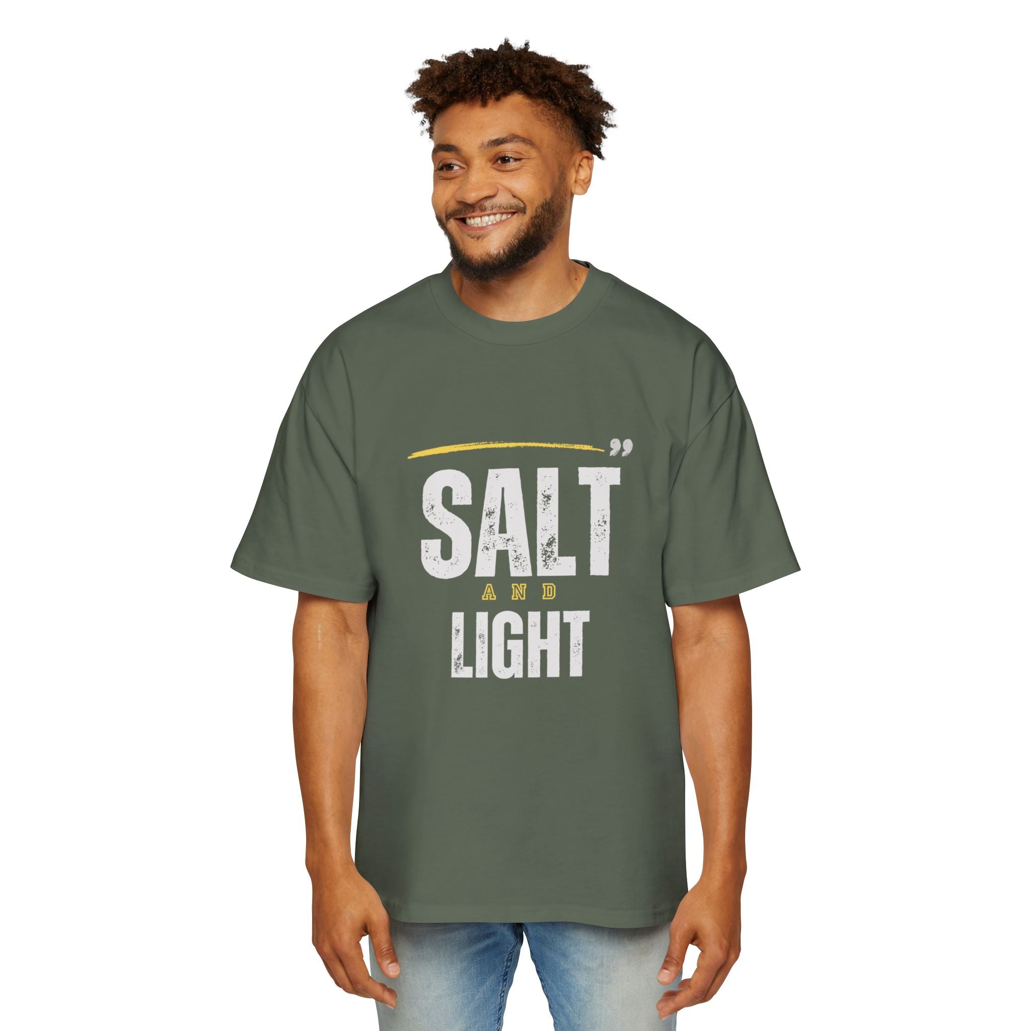 Salt and Light Heavy Oversized Tee