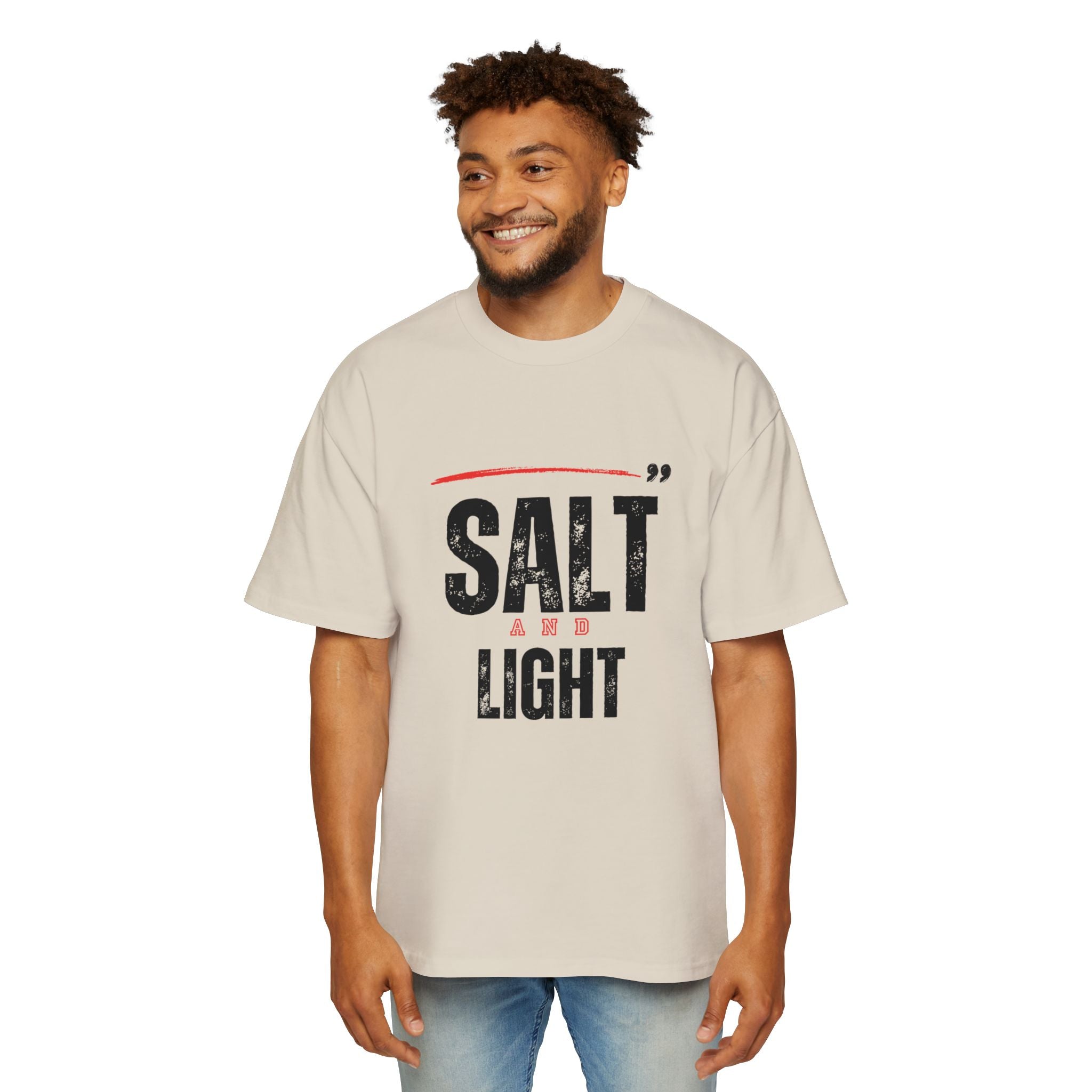 Salt and Light Heavy Oversized Tee