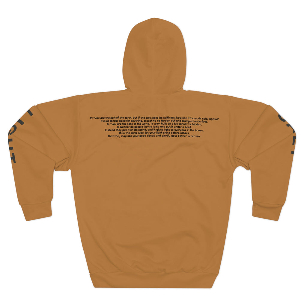 Salt and Light Unisex Pullover Hoodie - Copper