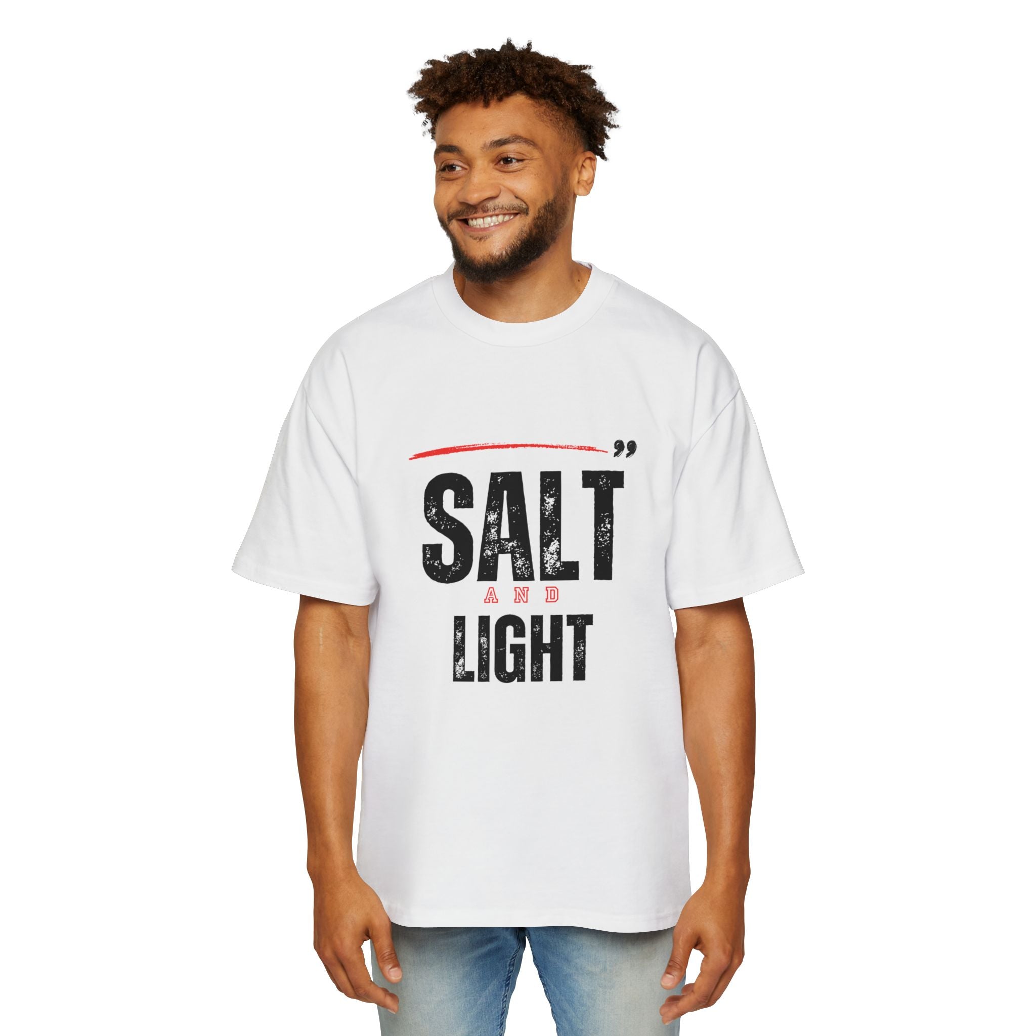 Salt and Light Heavy Oversized Tee