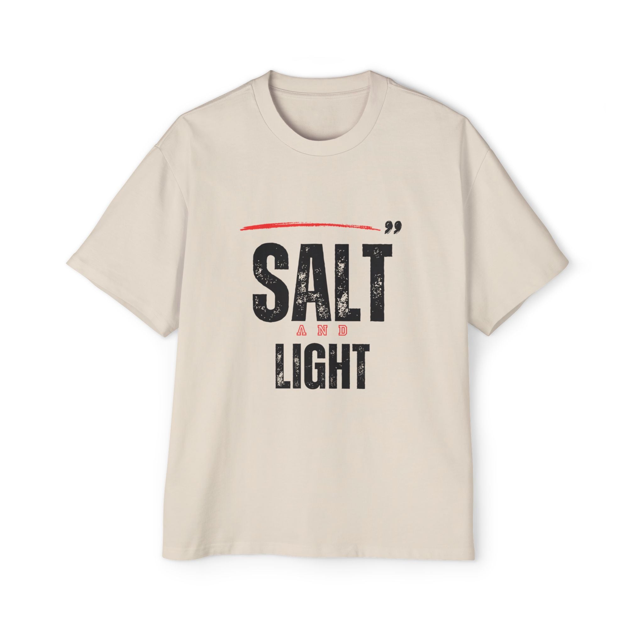 Salt and Light Heavy Oversized Tee