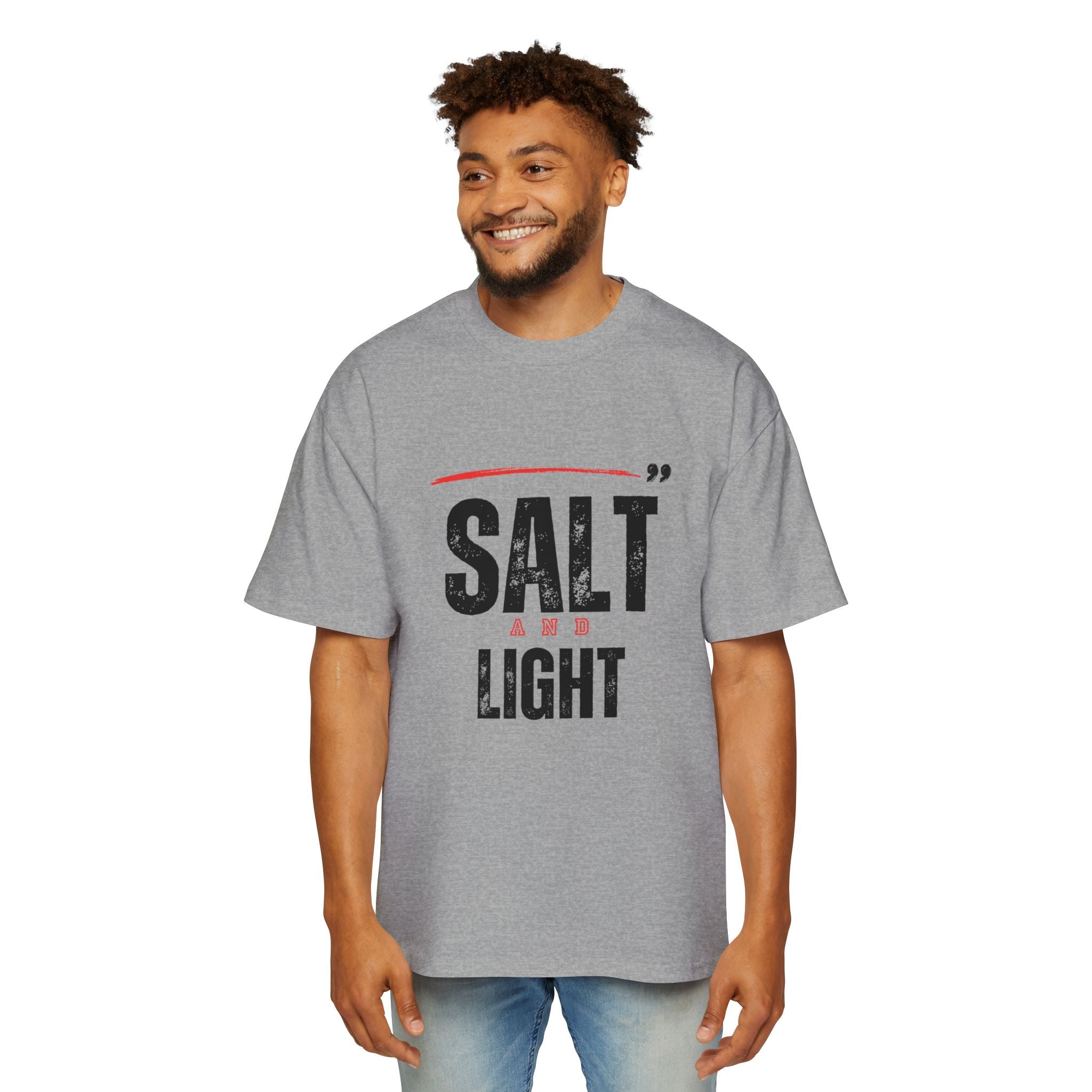 Salt and Light Heavy Oversized Tee