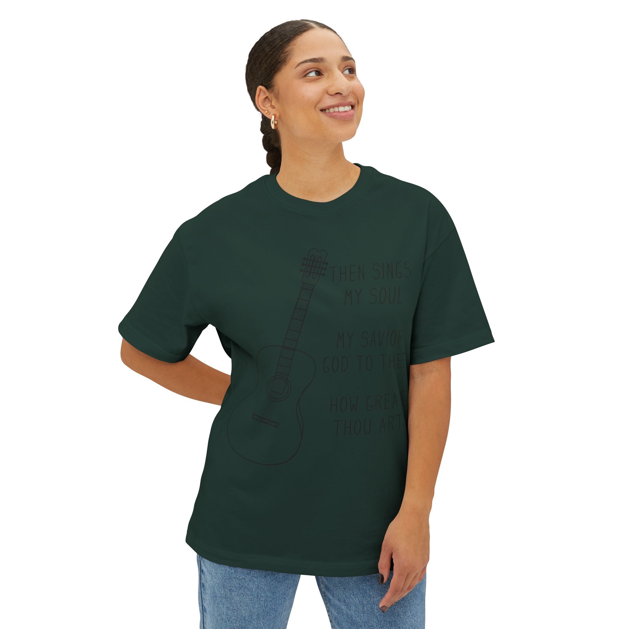 Then Sings My Soul Oversized Boxy Tee