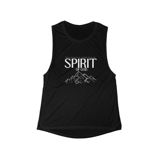 But By the Spirit of God Women's Muscle Tank