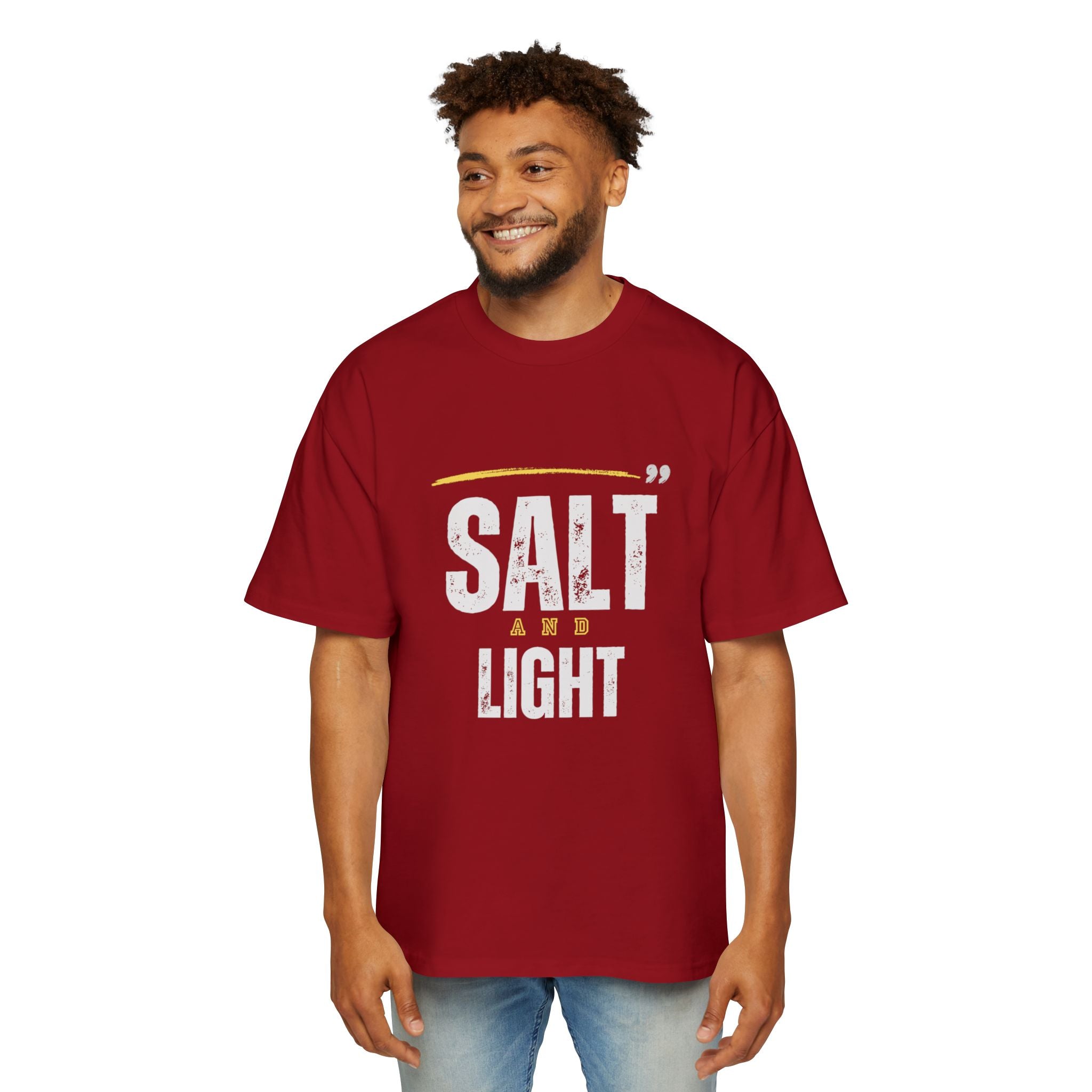 Salt and Light Heavy Oversized Tee